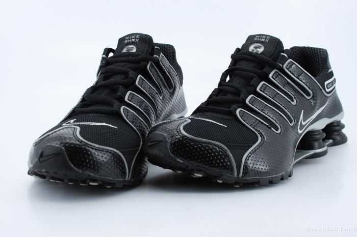 argente et noir Nike Shox NZ (3)